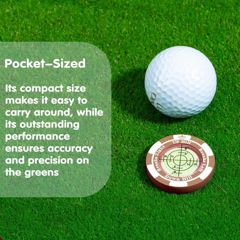 Prodigora SlopeMaster ProGreen Reader - Golf Ball Marker with High Precision Green Reading Aid Golf Accessories for Men Women - Image 5